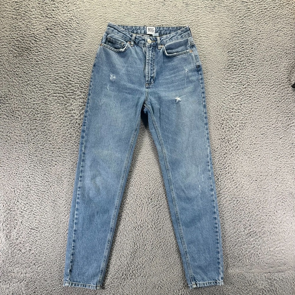 BDG Urban Outfitters Jeans Womens 25x30 Blue Cotton Denim Mom Faded Workwear
